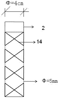 Vacuum electroosmosis curing water supply plant sludge device and use method thereof