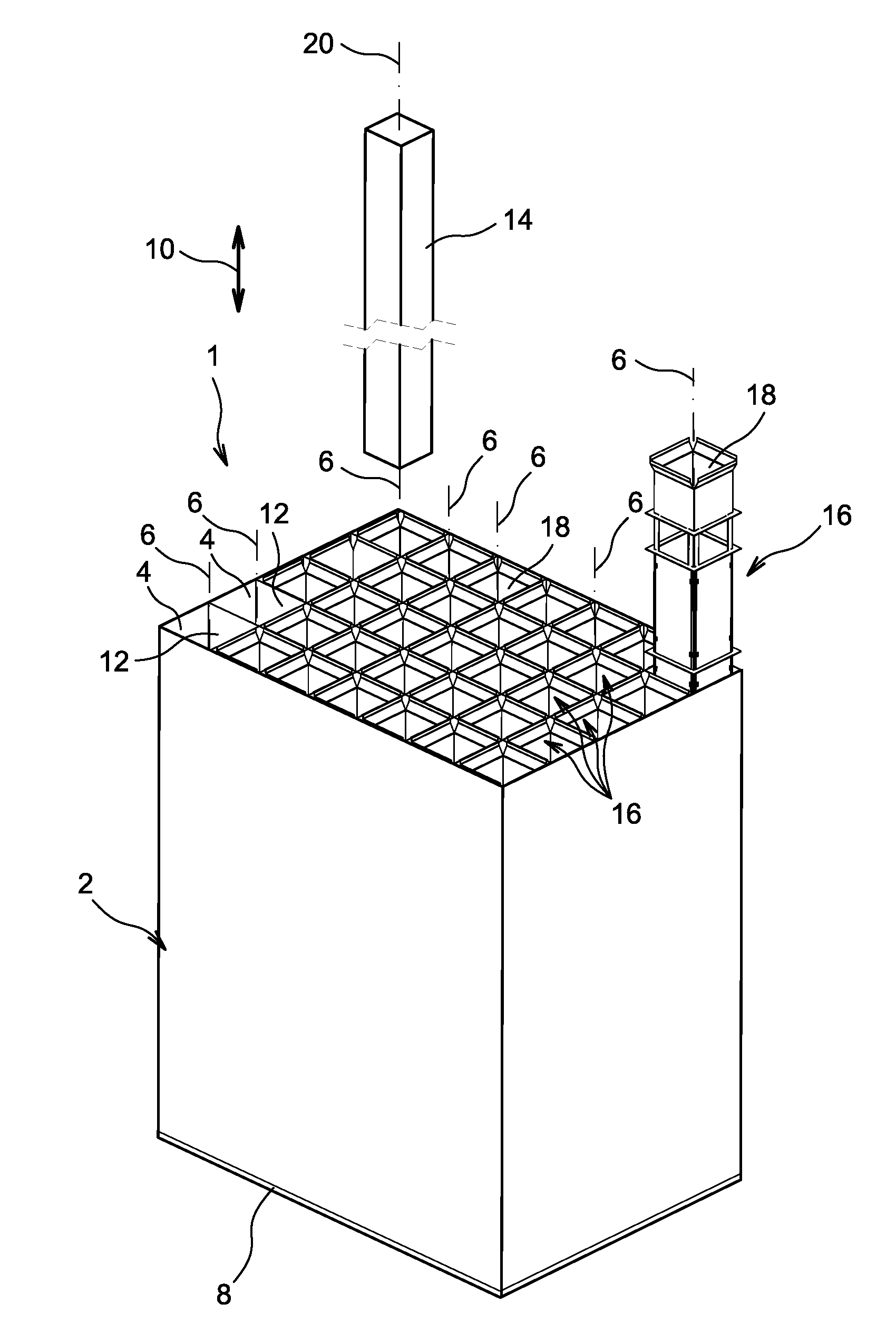 Storage rack for fresh or spent nuclear fuel assemblies