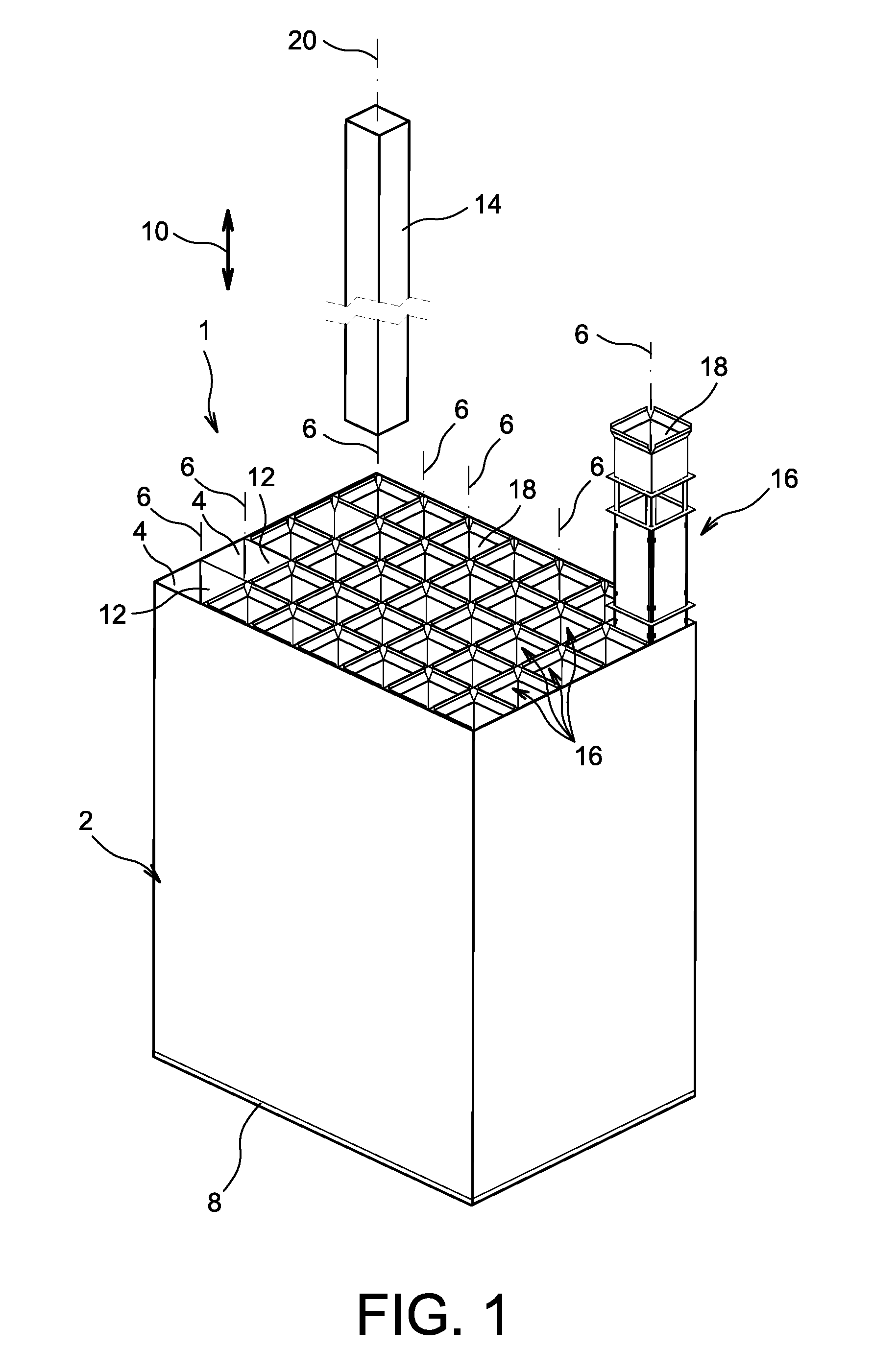 Storage rack for fresh or spent nuclear fuel assemblies