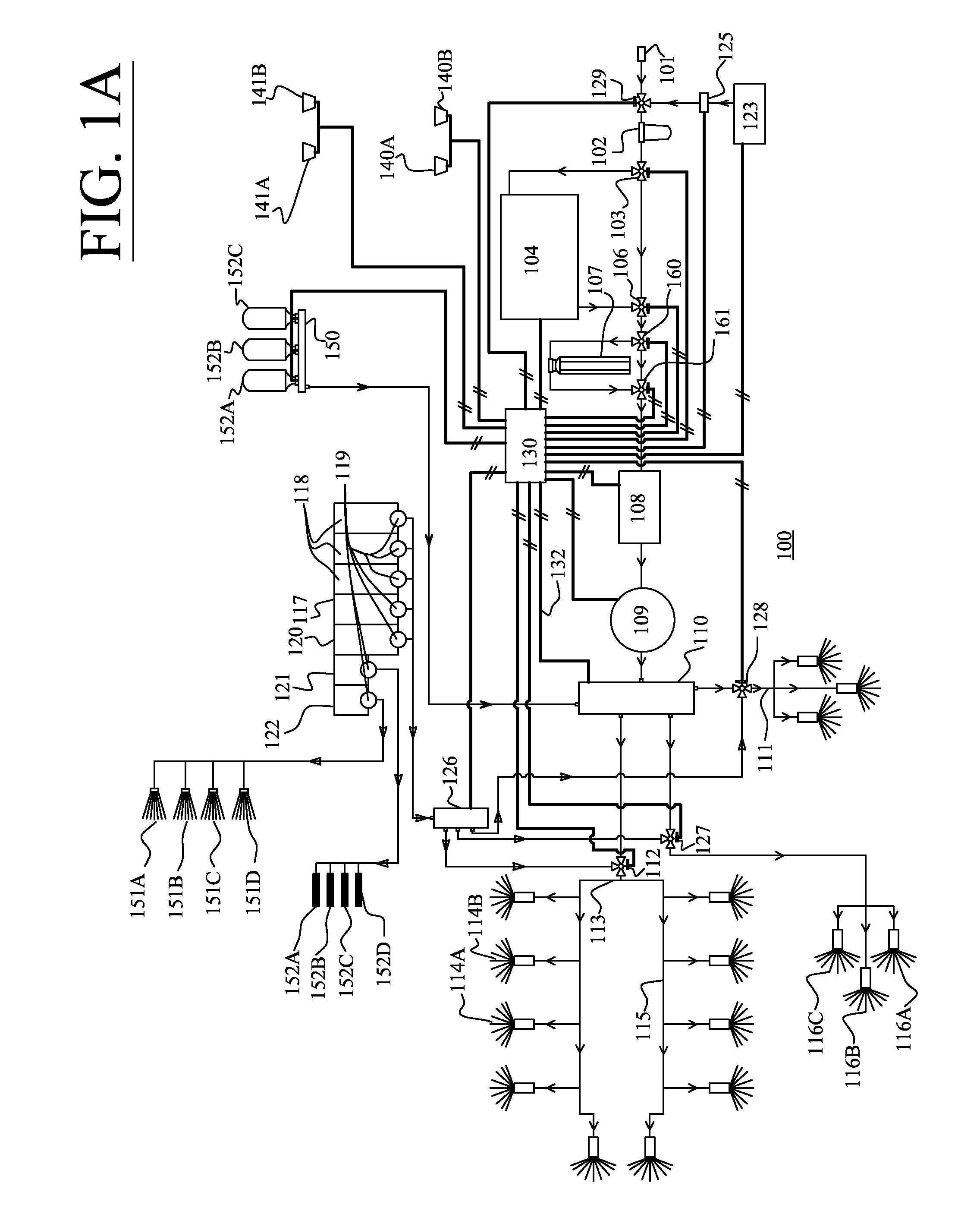 System and apparatus for automatic built-in vehicle washing and other operations