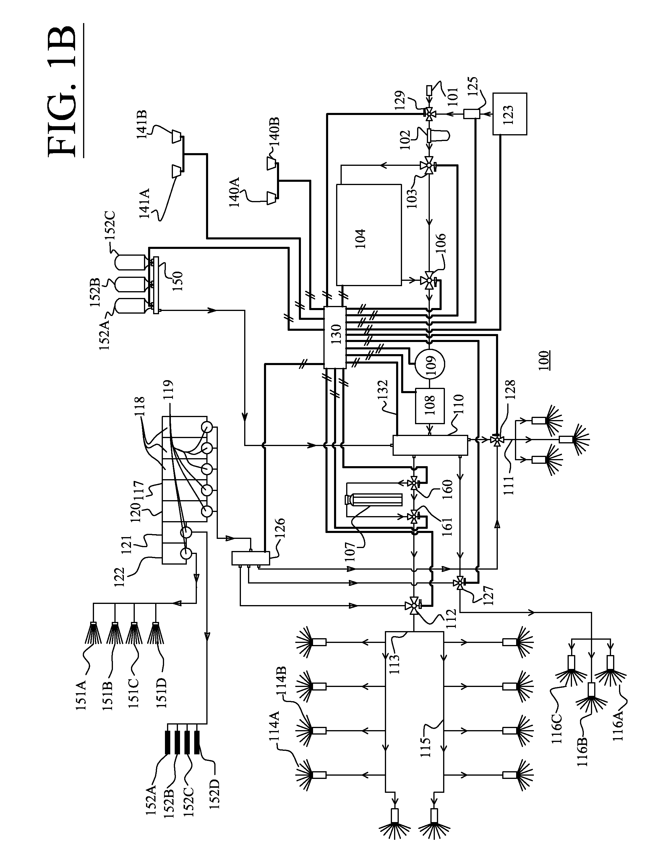 System and apparatus for automatic built-in vehicle washing and other operations