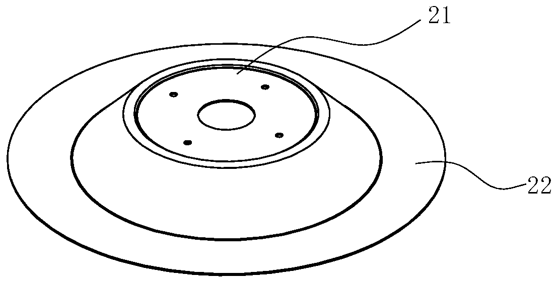 Impeller for forward centrifugal fan