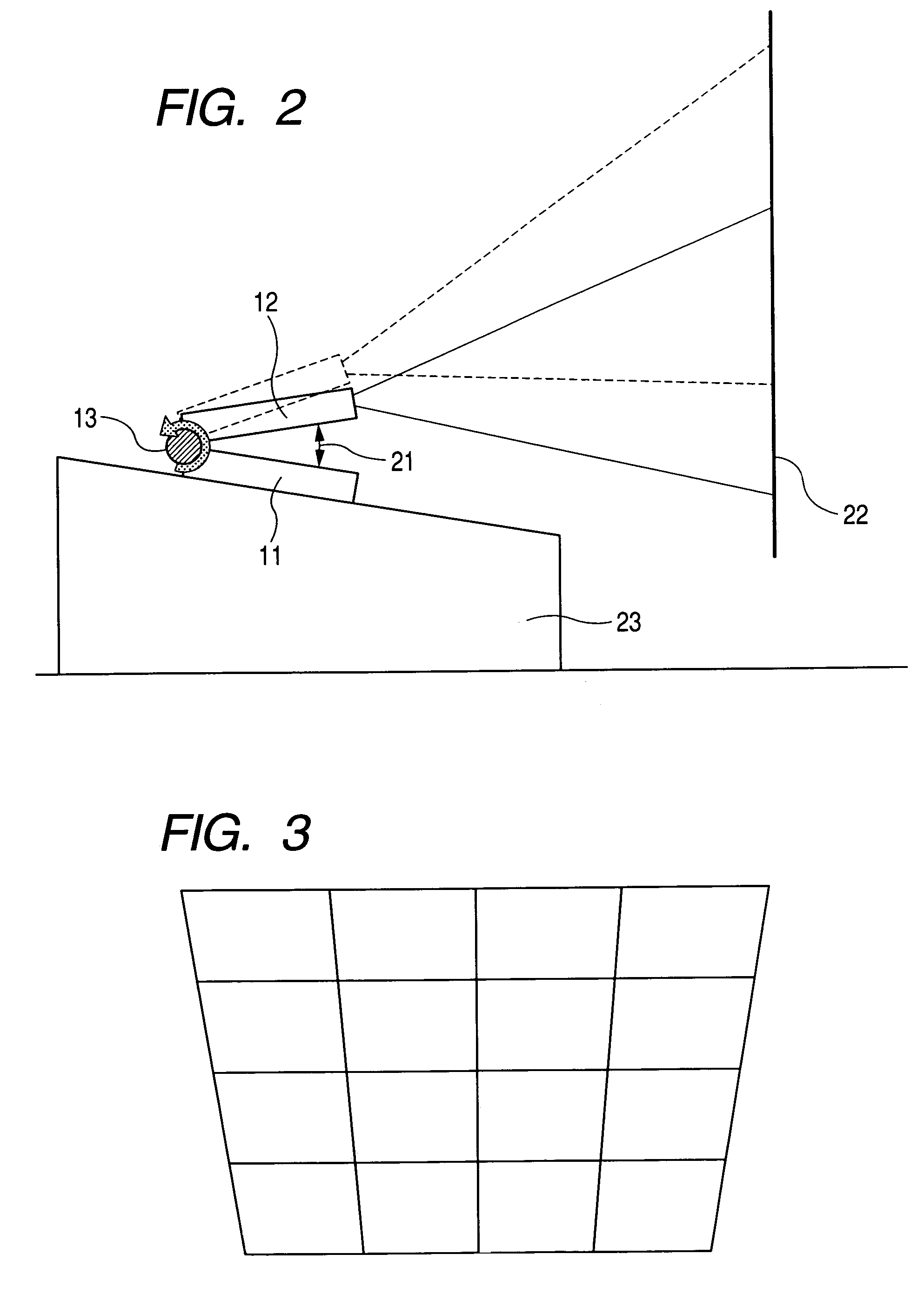 Video projection apparatus