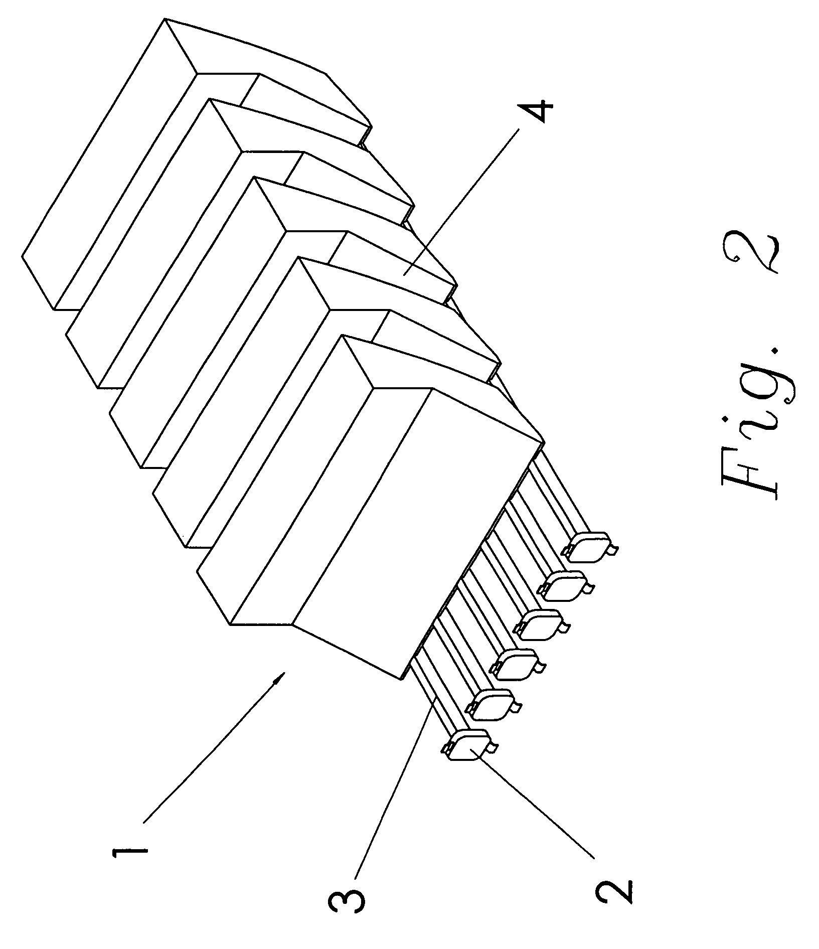 Optical system with reflectors and light pipes