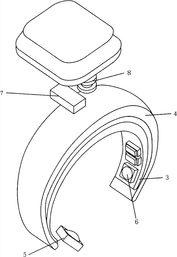 Pulse rate measuring method and ring type pulse rate measuring meter