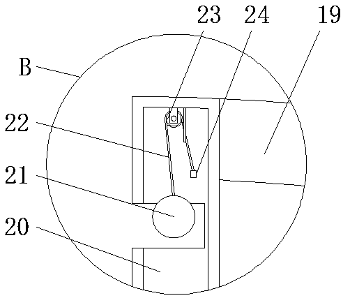 A natural gas connection pipeline leakage detection control device