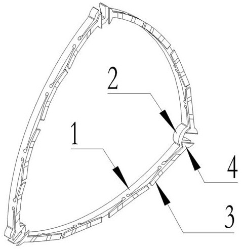 Integral lateral sealing device of rotor engine