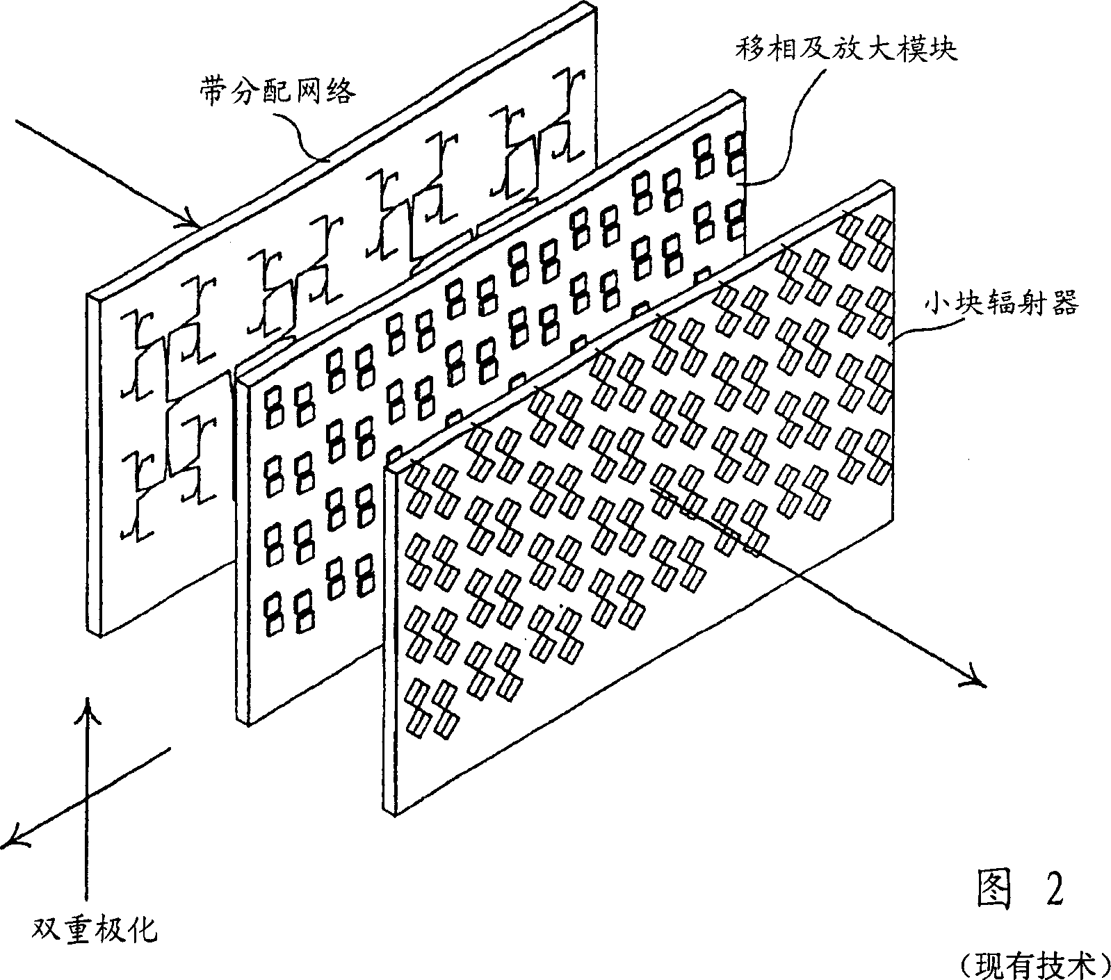 Method and apparatus for forming millimeter wave phased array antenna