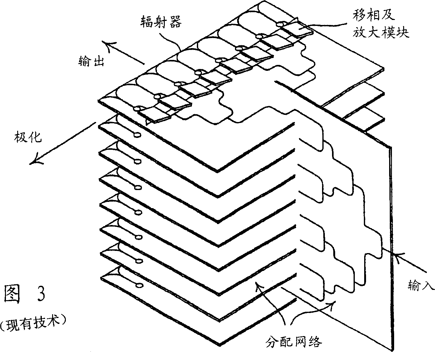 Method and apparatus for forming millimeter wave phased array antenna