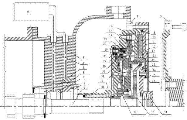 Automatic clutch of automotive vehicle provided with manual gearbox