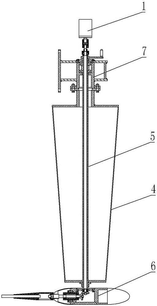 Propeller thrust and torque measuring apparatus