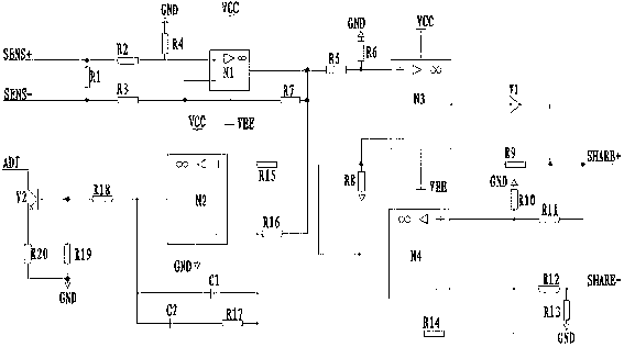 Current equalization circuit for multi-module shunt-wound power supply