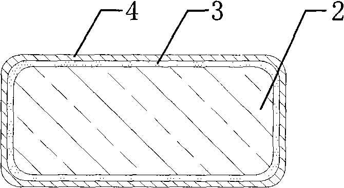 Paper-insulating copper-silver alloy transposition semi-hard conducting wire wrapped by self-sticking ethylidene ether lacquer