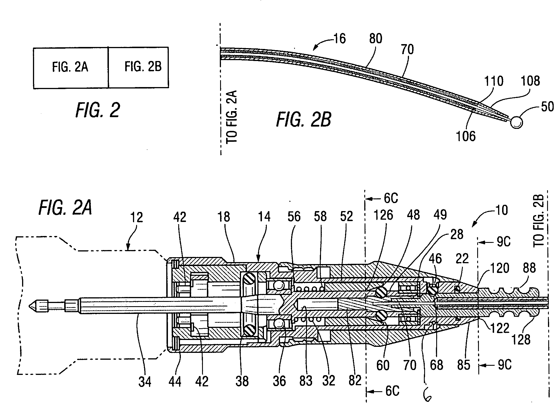 Surgical drill with curved burr attachment and method