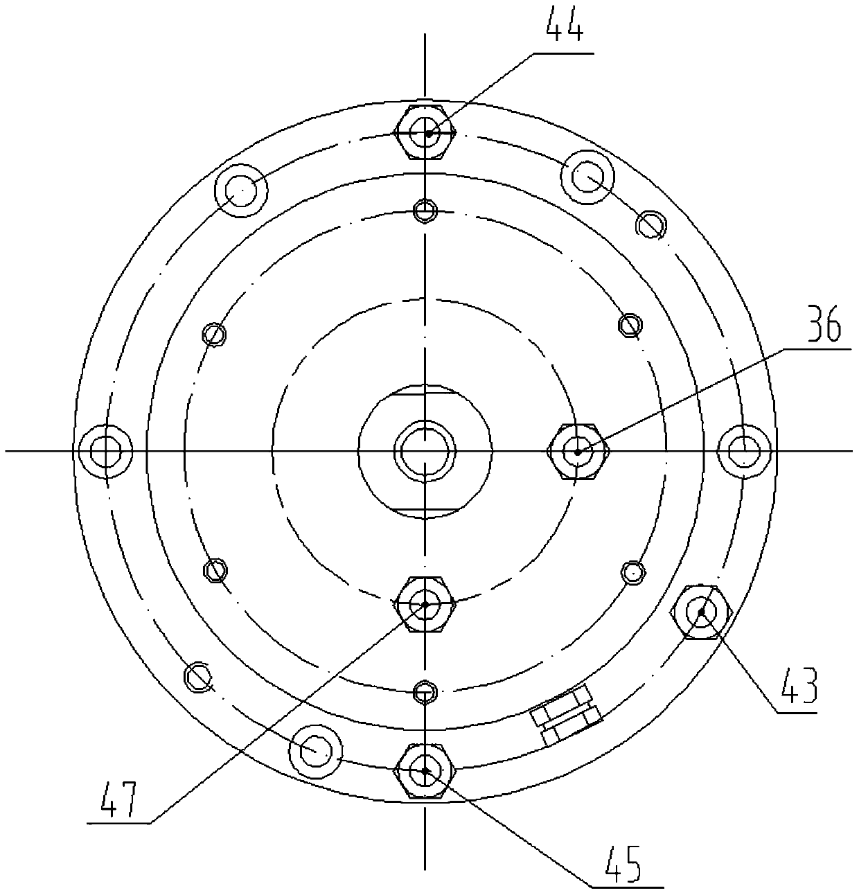 High-speed motorized spindle unit using ultra-precision angular contact ball and cylindrical roller bearings