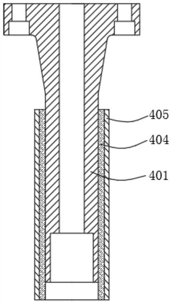 Moving coil with composite guide structure for electric vibration table