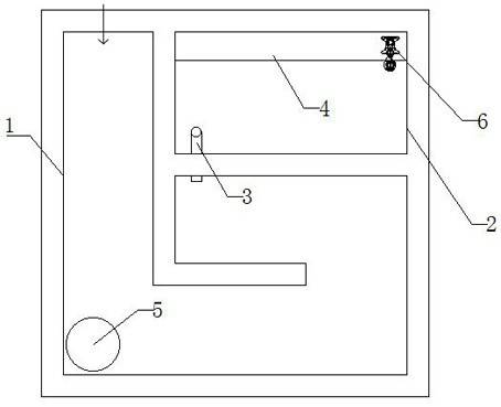 A rural single-household domestic sewage treatment system and process