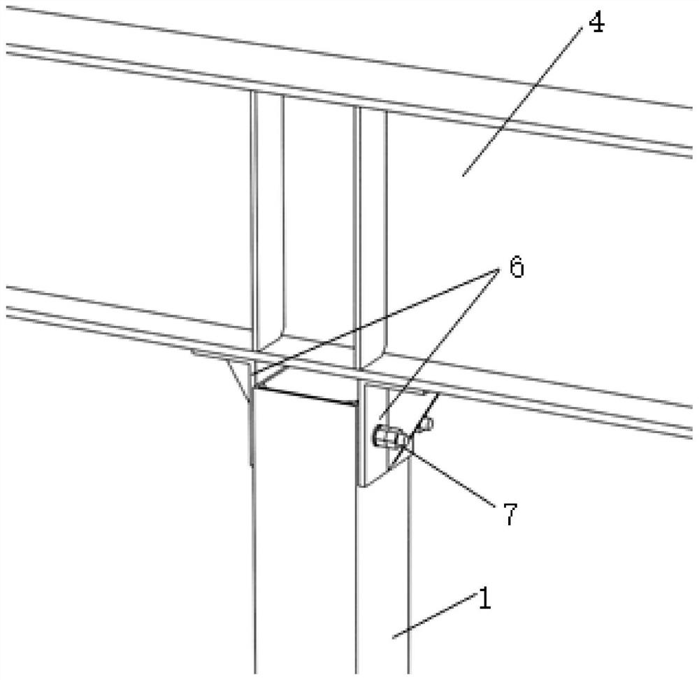 Steel structure and mounting method thereof