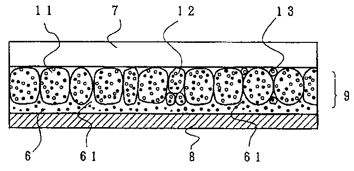 Thin microcapsule magnetic flowing display panel and its using method