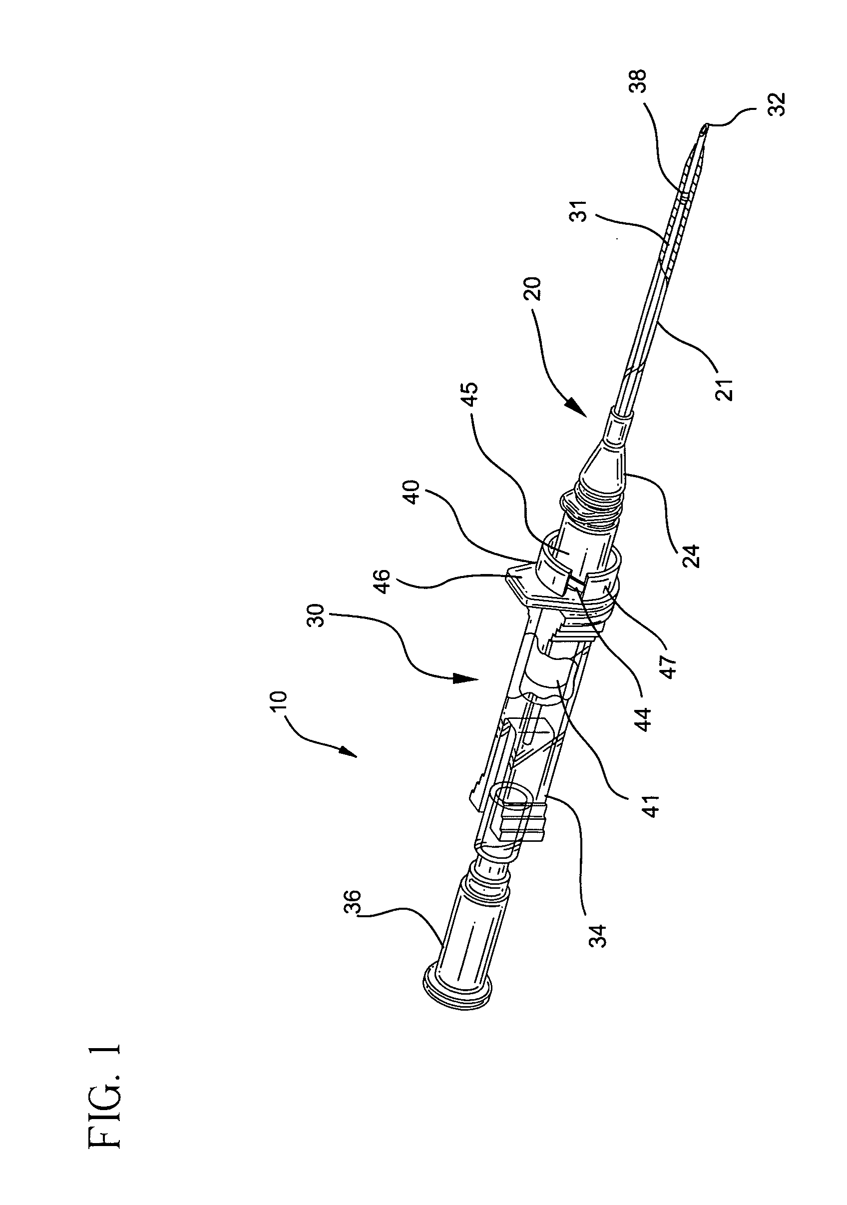 Catheter and introducer needle assembly with needle shield