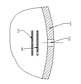 Baffle-plate steam admission structure of steamer type tire vulcanizing machine