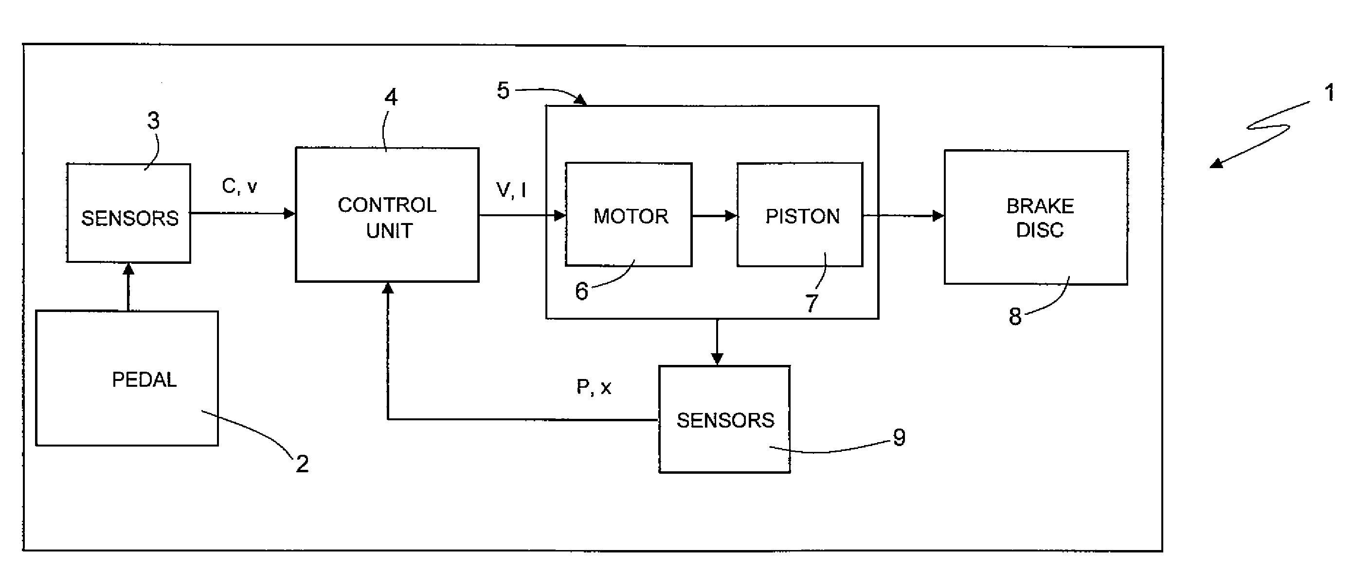 Integrated pressure sensor with double measuring scale and a high full-scale value