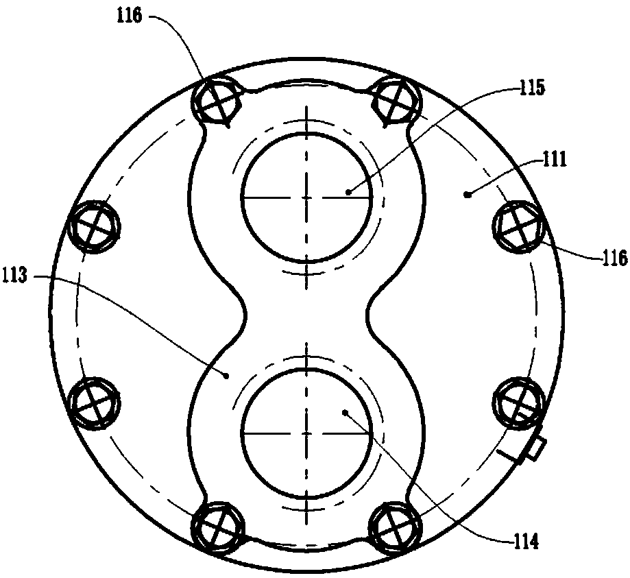 Refrigeration evaporator with each shell and inner evaporation copper pipes using single spacing board in common