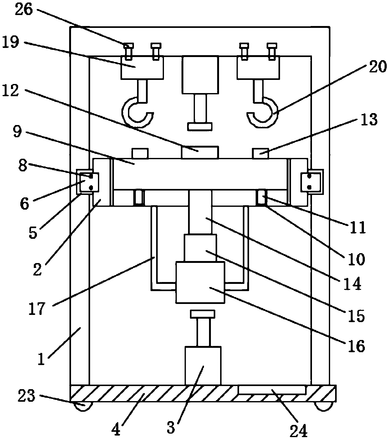 Multidirectional-adjusting rotating working table for machining