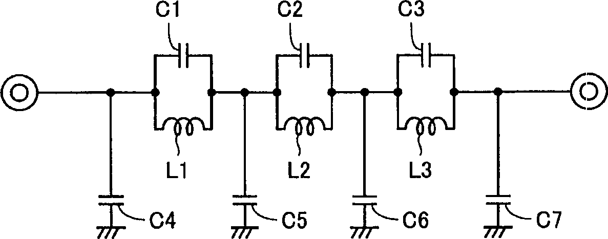 Low-noise down converter to convert received signal into MF signal