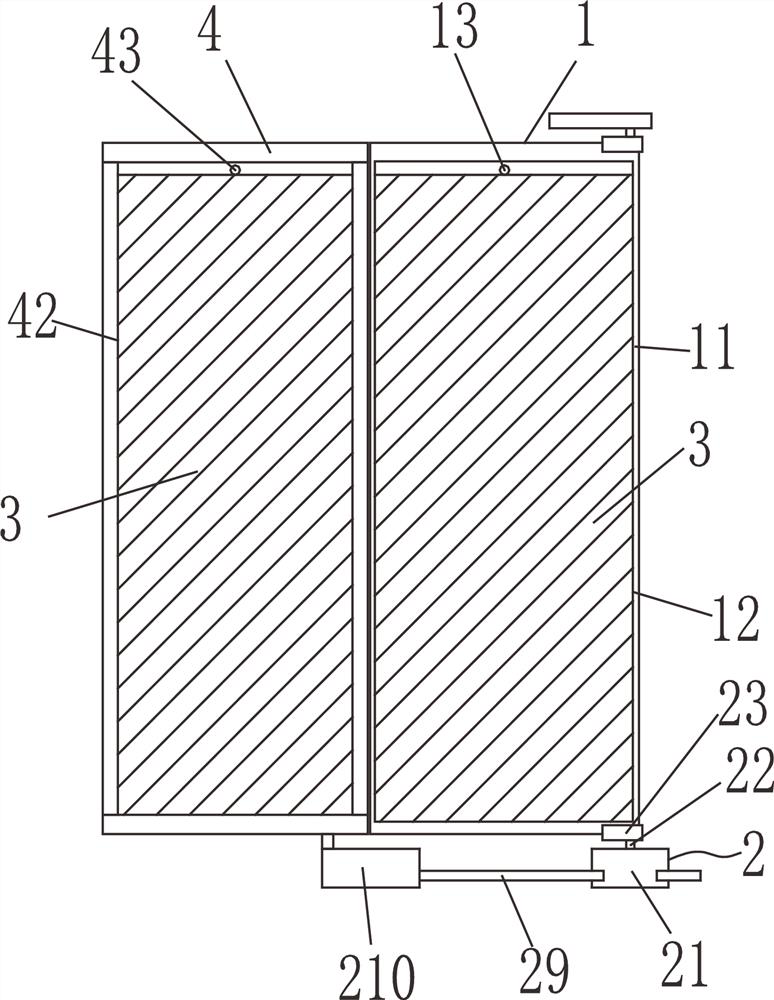 Office glass door