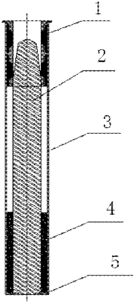 Production method of high-performance titanium alloy blind pipe