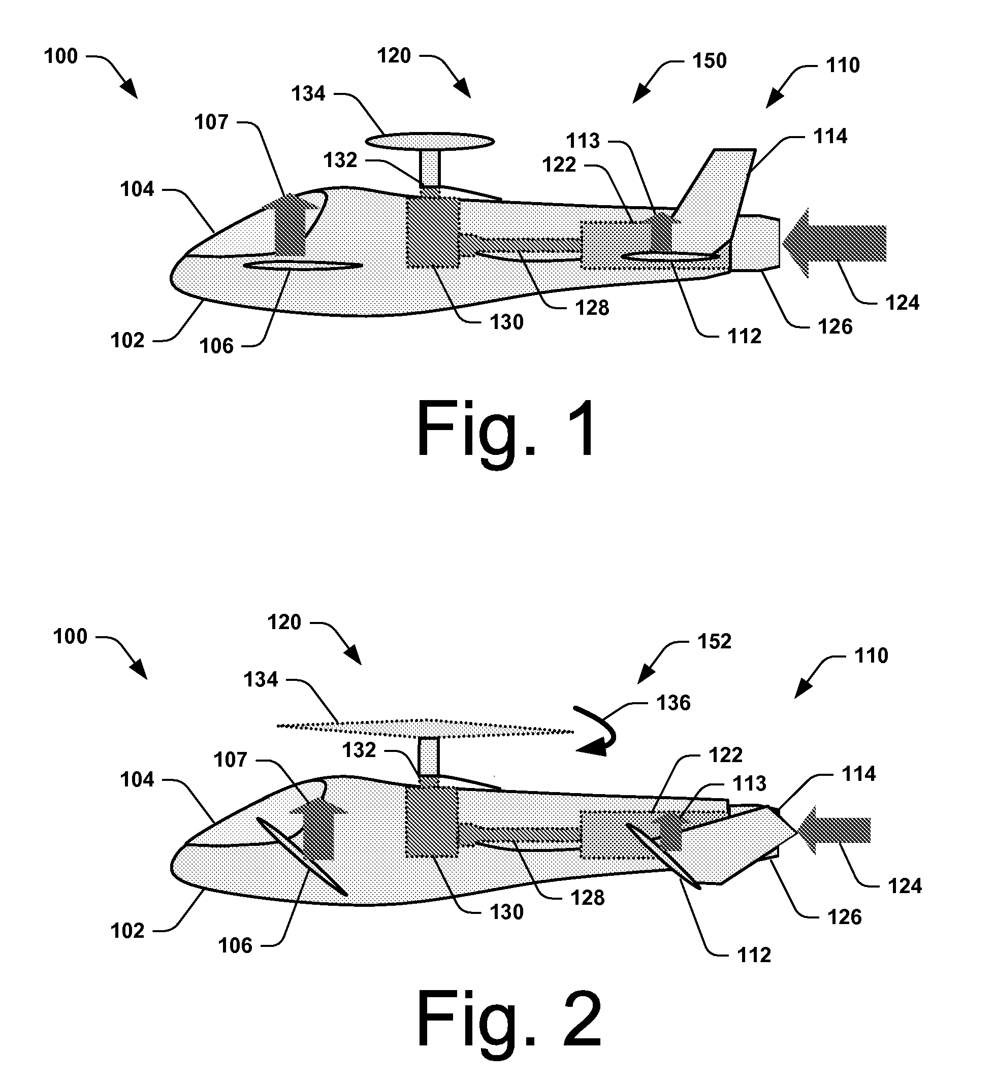 Systems and Methods for Rotor/Wing Aircraft