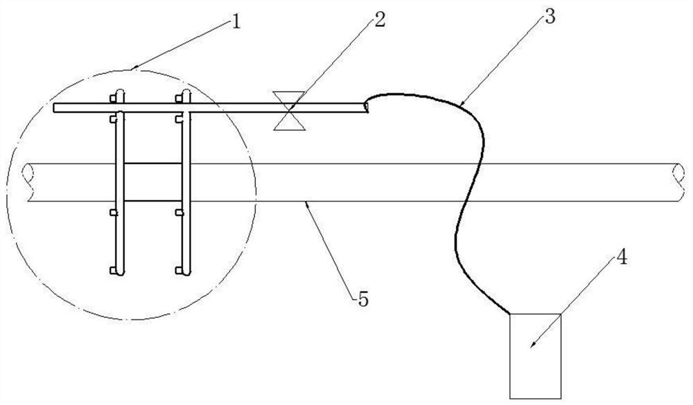 An online repair method for LNG pipeline cold insulation structure