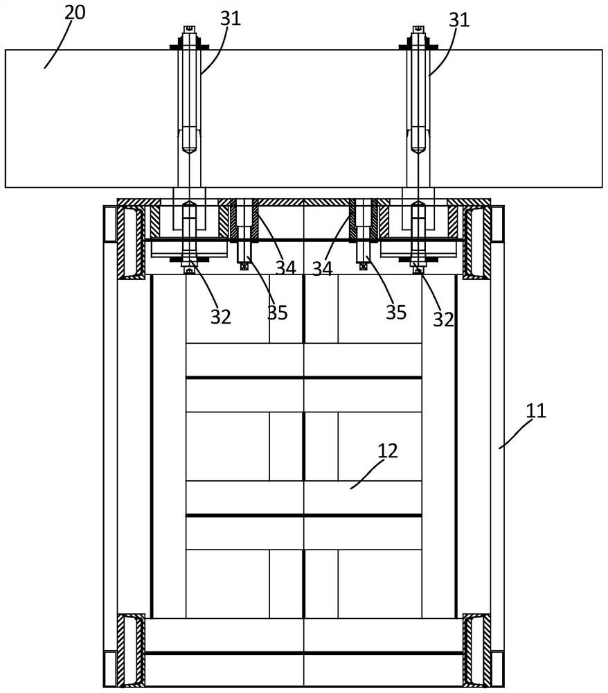Wall-attached device for climbing equipment and its climbing method