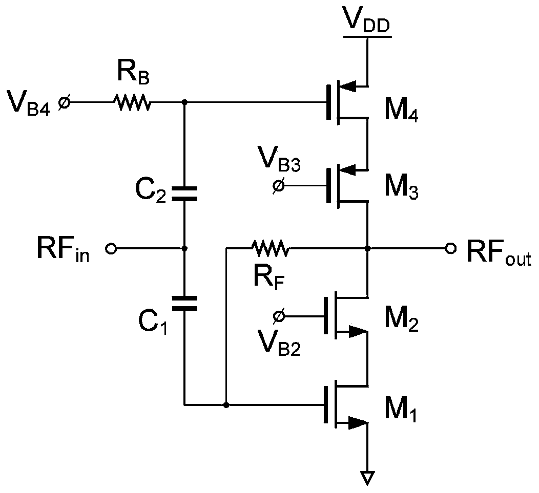 Broadband receiver circuit with adjustable impedance matching frequency