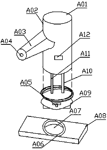 Novel water-saving faucet used for hot water