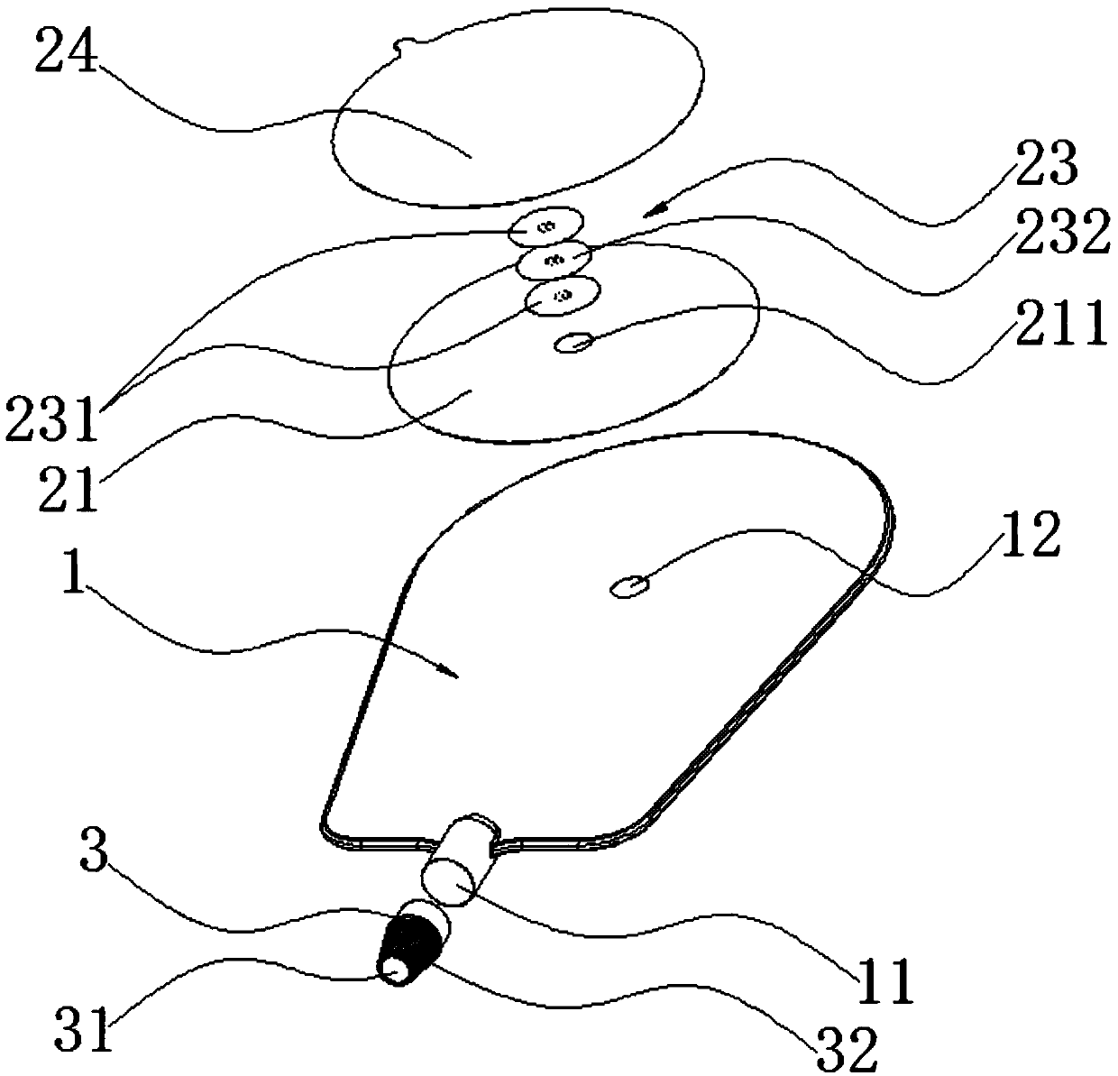 Thoracic and abdominal cavity wound healing auxiliary equipment