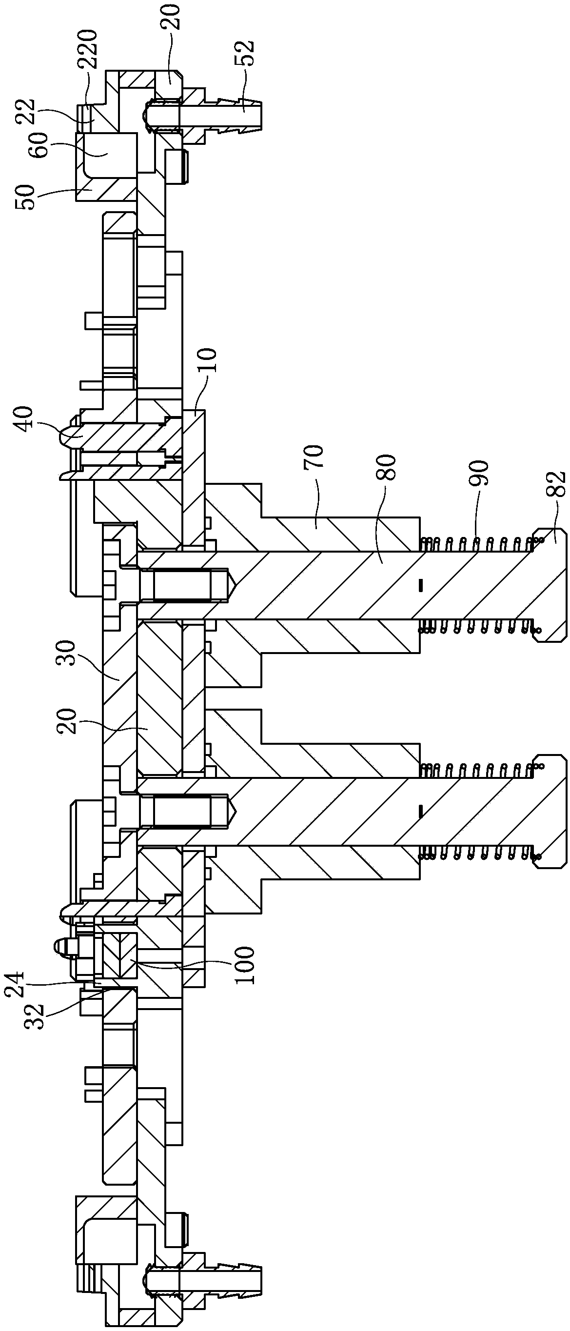 Shrapnel and mesh feeding tooling