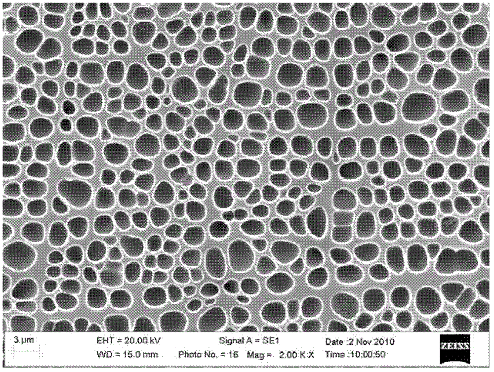 Preparation method of epoxy resin-based polymer dispersion liquid crystal film material