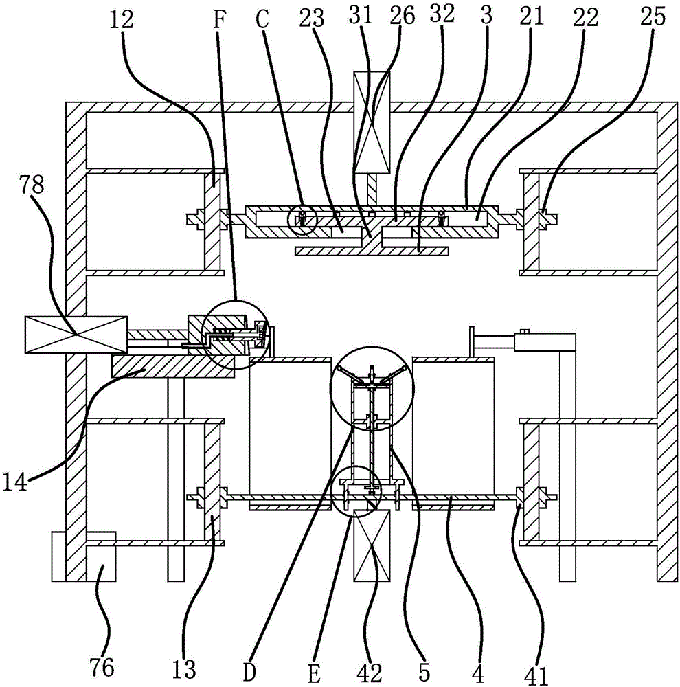 Labeling mechanism of round bowl production line