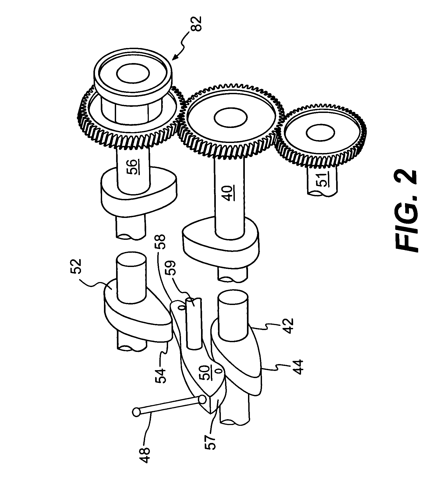 Engine valve actuation system