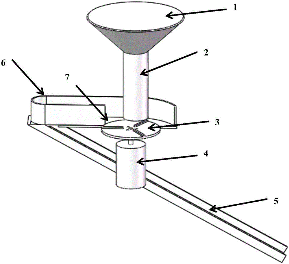 Coin counting device and realizing method thereof