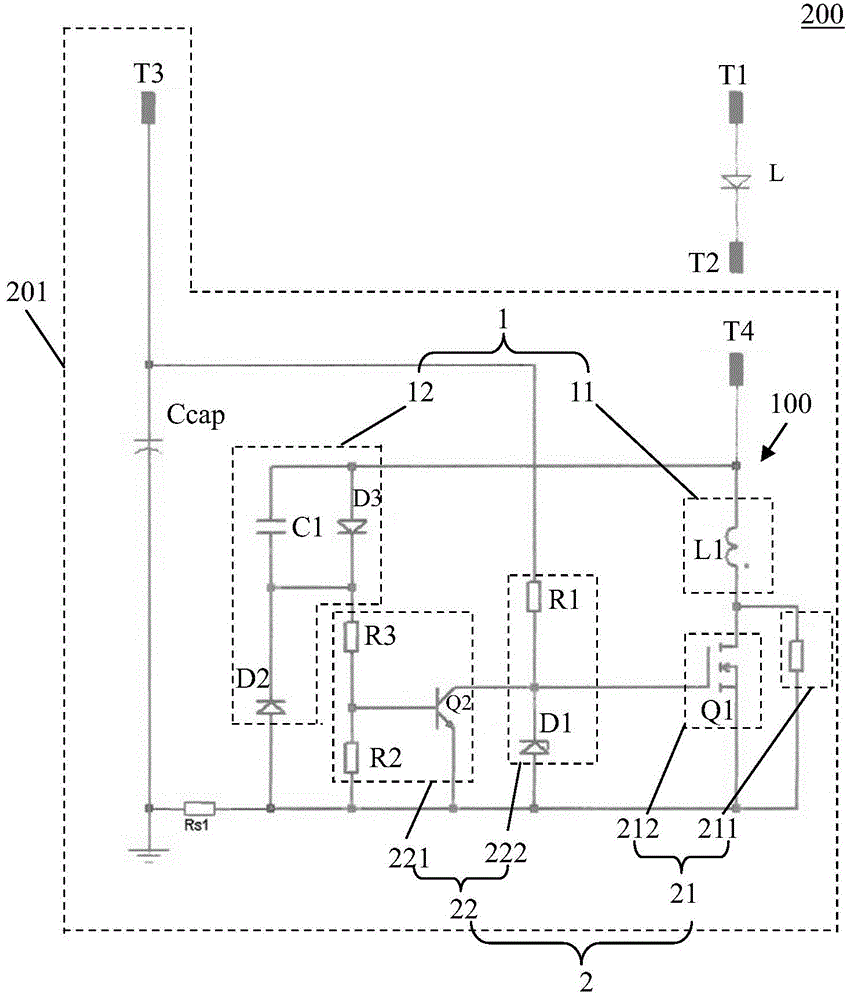 Hot swap module and driver for lighting device, and lighting device