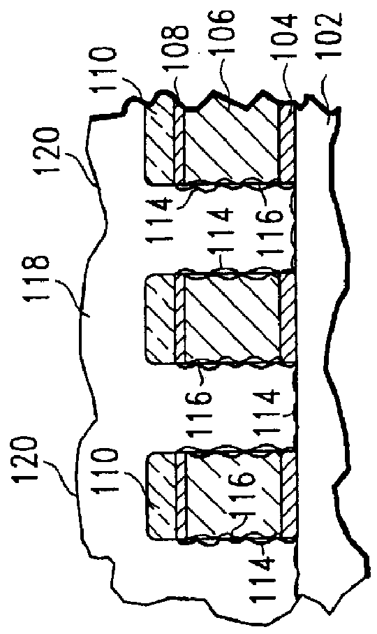 Method of etching patterned layers useful as masking during subsequent etching or for damascene structures