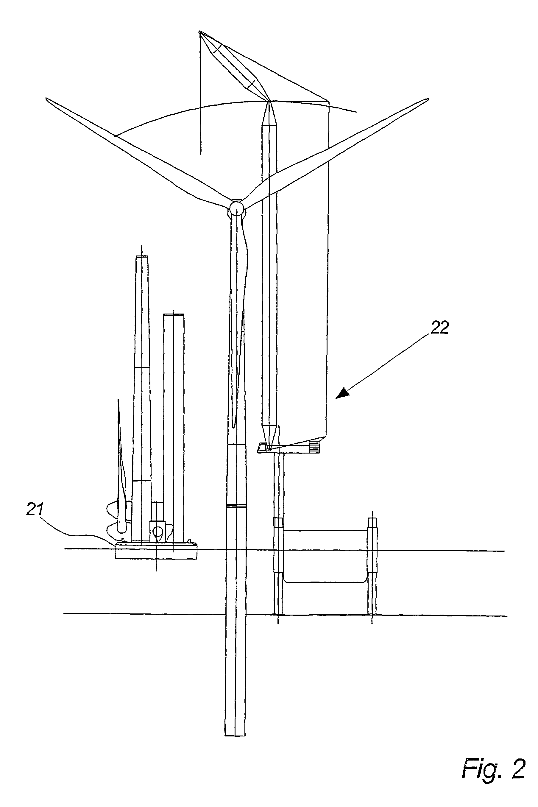 Methods of mounting a wind turbine, a wind turbine foundation and a wind turbine assembly