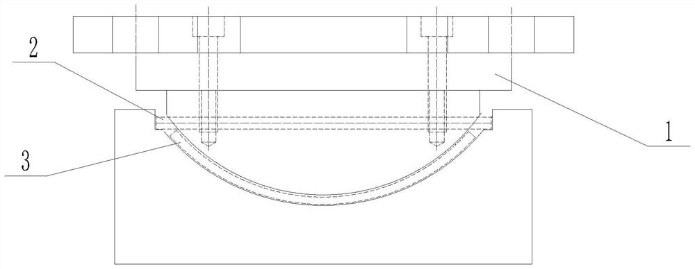 Preparation method of brake friction plate processed by flat plate mold