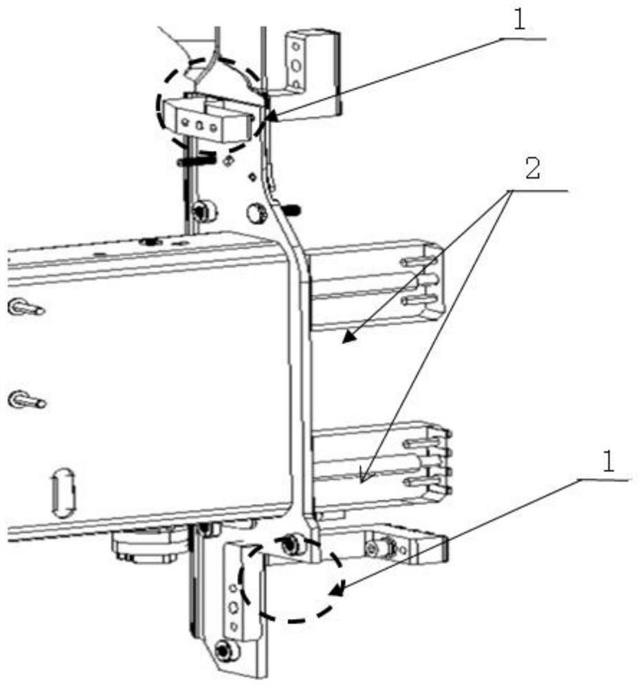 Arc welding deformation preventing mechanism