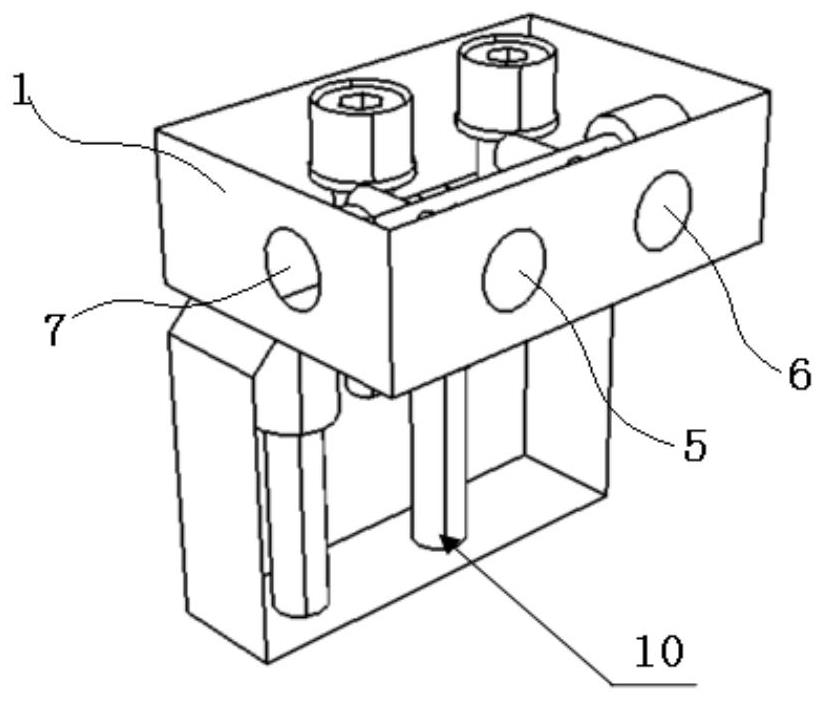 Arc welding deformation preventing mechanism