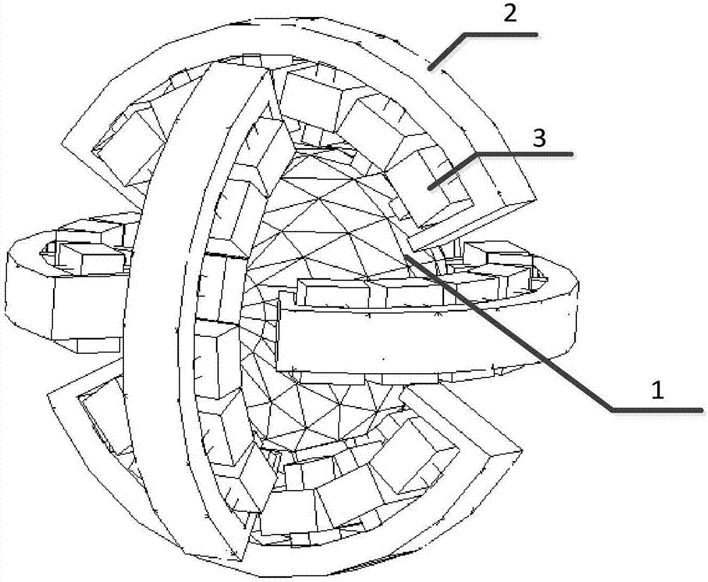 A magnetized levitation induction driven reaction momentum ball