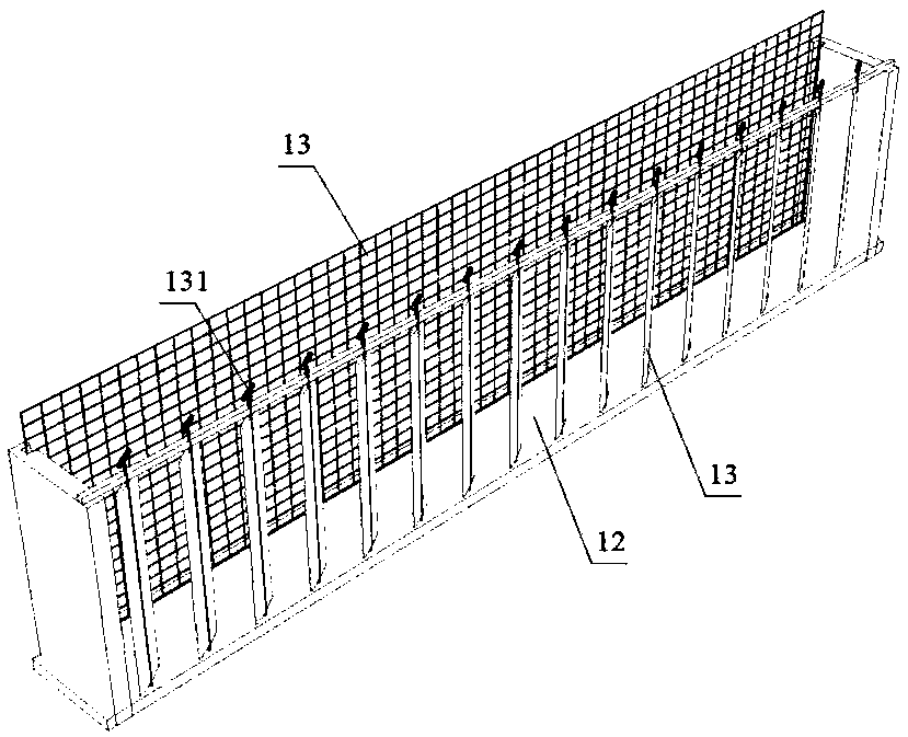 Fish collecting weir system with function of fish rheotaxis research